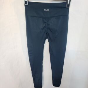 PAVOI Midnight Blue Scrunch Butt Leggings